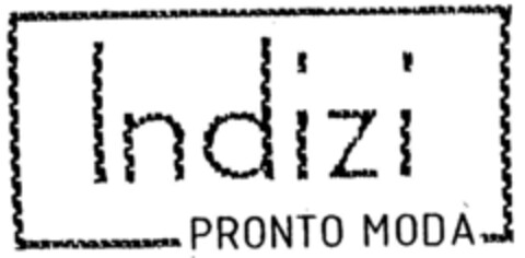 Indizi PRONTO MODA Logo (DPMA, 10/15/1997)