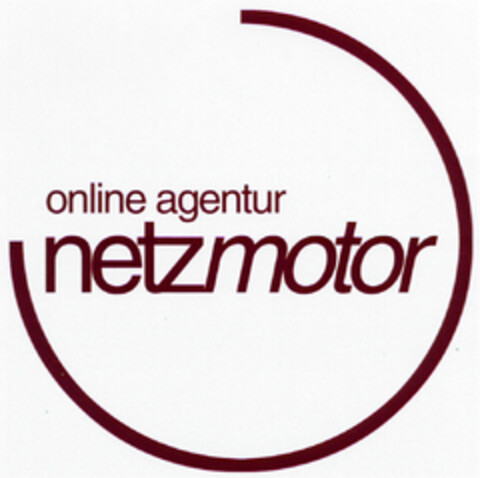 online agentur netzmotor Logo (DPMA, 27.12.1999)