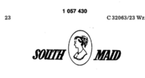 SOUTH MAID Logo (DPMA, 04/22/1983)