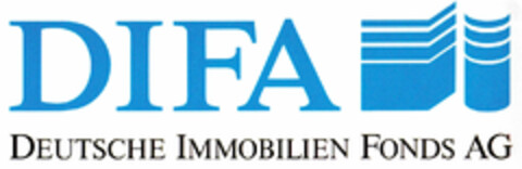 DIFA DEUTSCHE IMMOBILIEN FONDS AG Logo (DPMA, 10/01/1991)