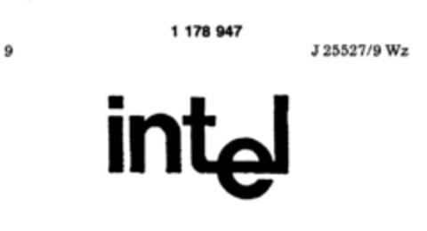 intel Logo (DPMA, 28.08.1990)