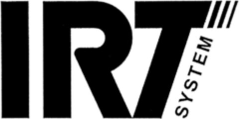 IRT SYSTEM Logo (DPMA, 10.07.1993)