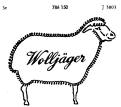 Wolljäger Logo (DPMA, 10/25/1961)