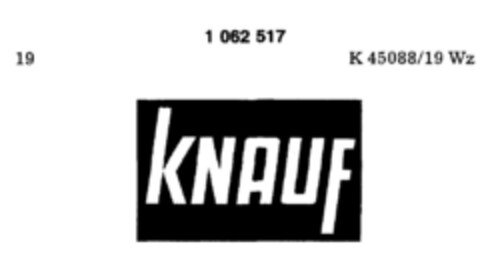 KNAUF Logo (DPMA, 10/06/1982)