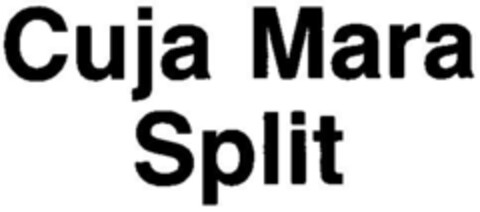 Cuja Mara Split Logo (DPMA, 20.03.1985)