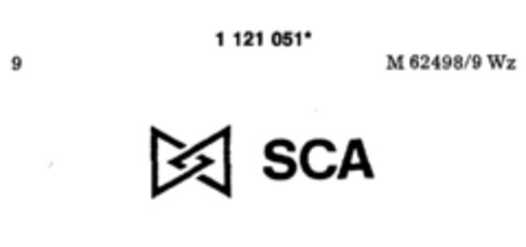 SCA Logo (DPMA, 10.03.1988)