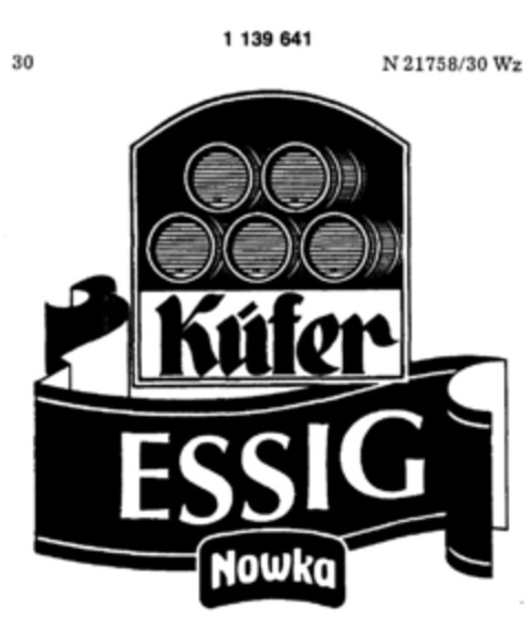 Kúfer ESSIG Nowka Logo (DPMA, 16.07.1988)