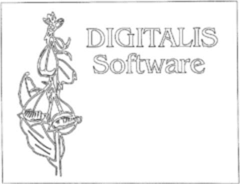 DIGITALIS SOFTWARE Logo (DPMA, 09.11.1990)