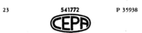 CEPA Logo (DPMA, 07.02.1941)