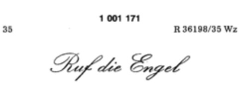 Ruf die Engel Logo (DPMA, 02.04.1979)