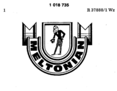 MELTONIAN Logo (DPMA, 07.06.1980)