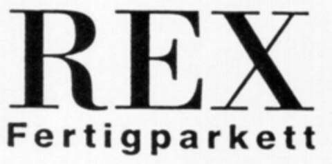 REX Fertigparkett Logo (DPMA, 25.07.1990)
