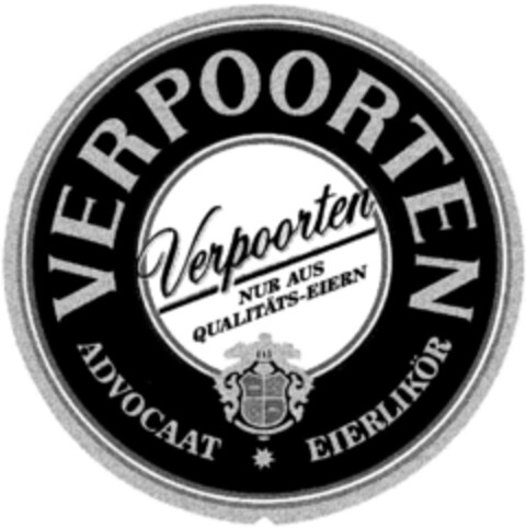 VERPOORTEN ADVOKAAT EIERLIKÖR Logo (DPMA, 31.10.1992)