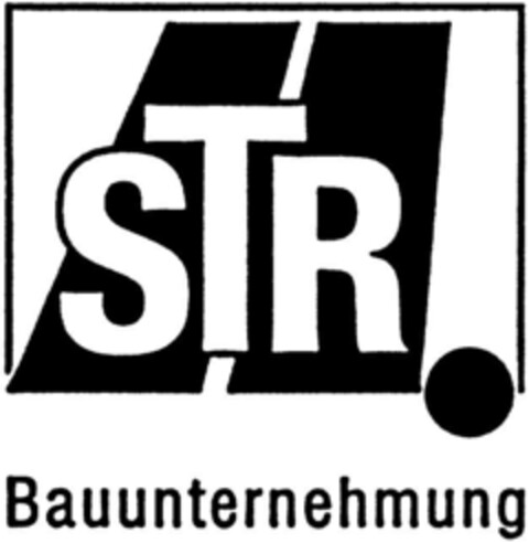 STR. Bauunternehmung Logo (DPMA, 12.10.1993)