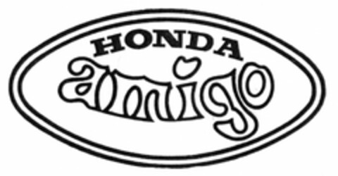 HONDA amigo Logo (DPMA, 23.09.1970)