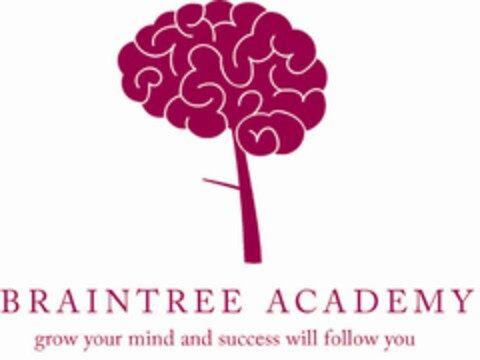 BRAINTREE ACADEMY grow your mind and success will follow you Logo (DPMA, 11.04.2012)