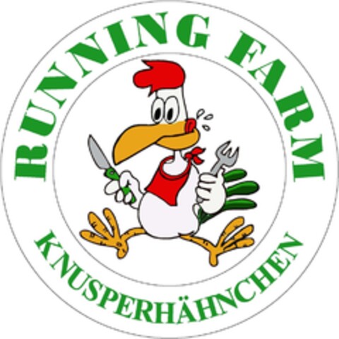 RUNNING FARM KNUSPERHÄHNCHEN Logo (DPMA, 18.01.2016)