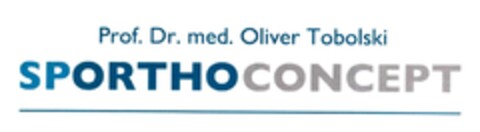 Prof. Dr. med. Oliver Tobolski SPORTHOCONCEPT Logo (DPMA, 21.01.2017)