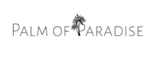 PALM OF PARADISE Logo (DPMA, 29.10.2019)