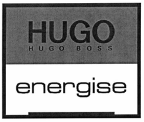 HUGO HUGO BOSS energise Logo (DPMA, 30.04.2004)