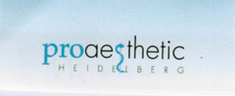 proaesthetic HEIDELBERG Logo (DPMA, 16.08.1997)