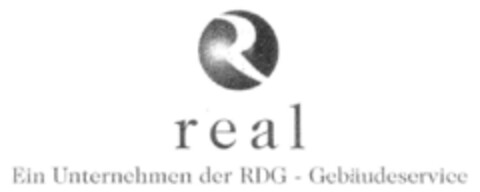 real Ein Unternehmen der RDG - Gebäudeservice Logo (DPMA, 03/22/1999)