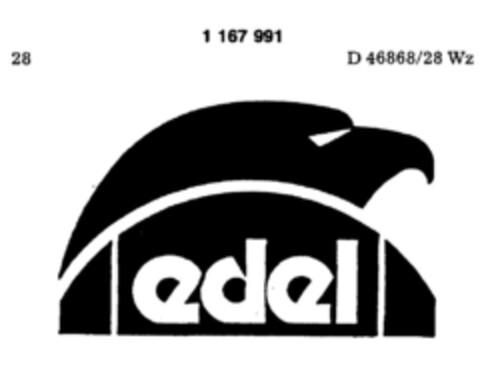 edel Logo (DPMA, 02.08.1989)