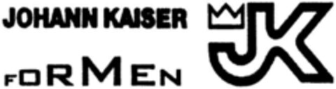 JOHANN KAISER FORMEN JK Logo (DPMA, 12/23/1993)