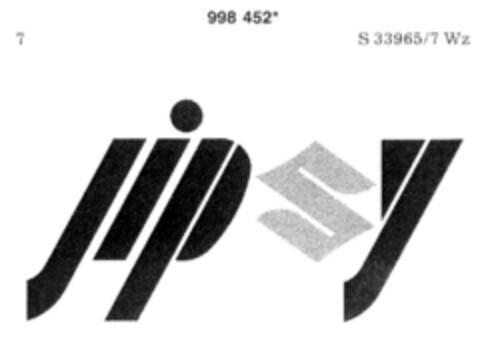 jip sy Logo (DPMA, 08/31/1979)