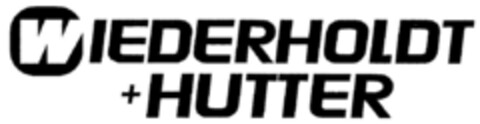WIEDERHOLDT + HUTTER Logo (DPMA, 07.11.2000)