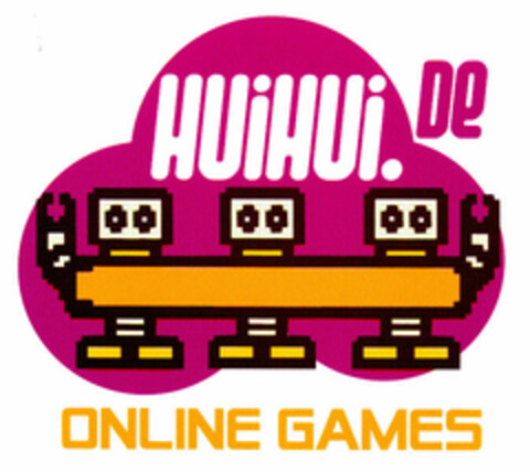 HUiHUi.De ONLINE GAMES Logo (DPMA, 01/18/2001)