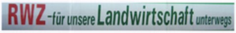 RWZ - für unsere Landwirtschaft unterwegs Logo (DPMA, 05/28/2008)