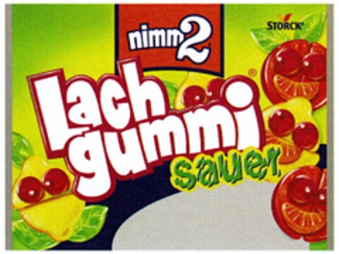 nimm 2 Lachgummi sauer Logo (DPMA, 08.09.2008)