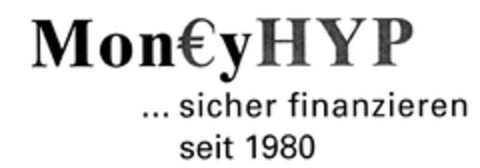 Mon€yHYP ...sicher finanzieren seit 1980 Logo (DPMA, 17.11.2008)