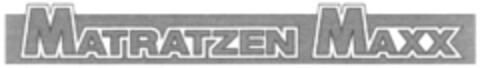 MATRATZEN MAXX Logo (DPMA, 14.05.2009)