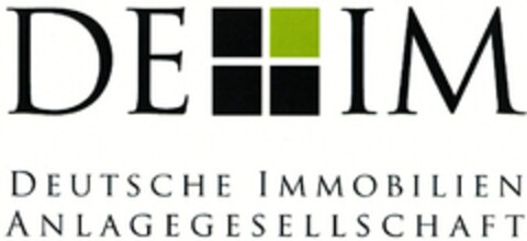 DE IM DEUTSCHE IMMOBILIEN ANLAGEGESELLSCHAFT Logo (DPMA, 06/03/2009)