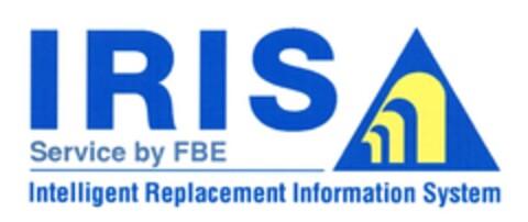 IRIS Service by FBE Intelligent Replacement Information System Logo (DPMA, 08/27/2009)