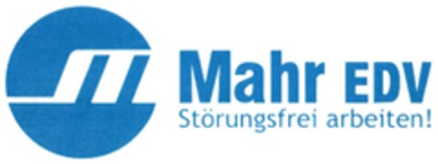 Mahr EDV Störungsfrei arbeiten! Logo (DPMA, 09/20/2009)