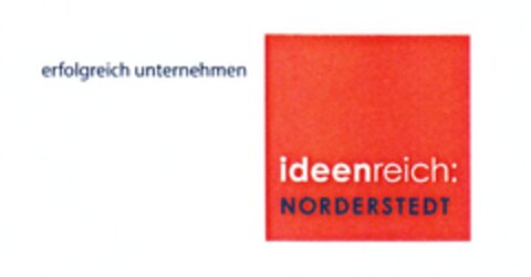 erfolgreich unternehmen ideenreich: NORDERSTEDT Logo (DPMA, 04.02.2010)