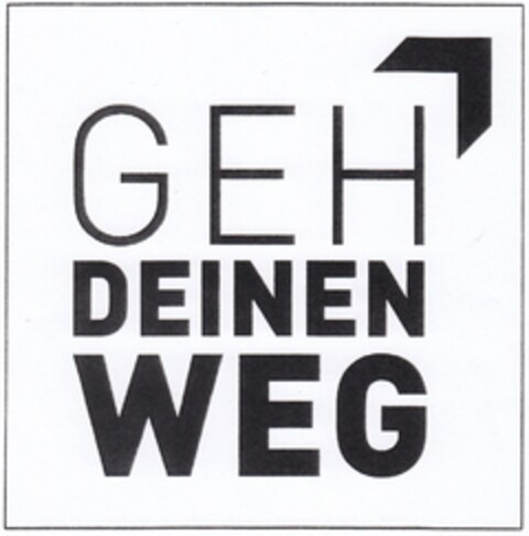 GEH DEINEN WEG Logo (DPMA, 11.03.2014)