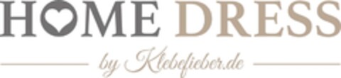 HOME DRESS by Klebefieber.de Logo (DPMA, 09/01/2016)