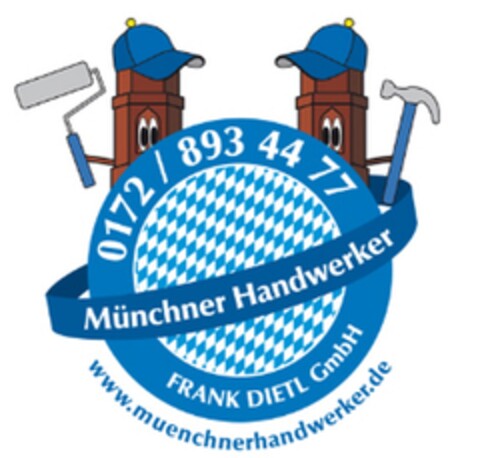 Münchner Handwerker FRANK DIETL GmbH Logo (DPMA, 11/20/2017)