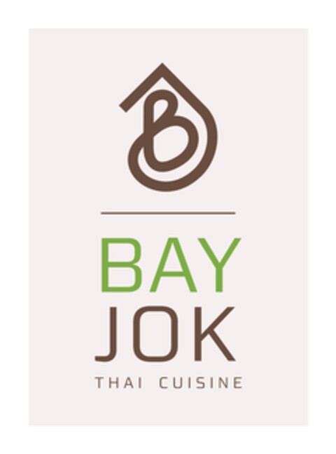 Bay Jok THAI CUISINE Logo (DPMA, 25.04.2017)