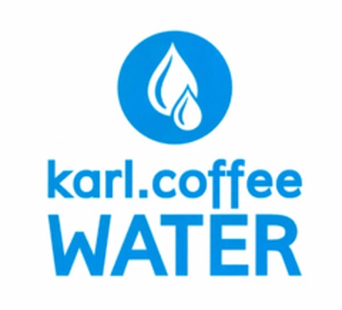 karl.coffee WATER Logo (DPMA, 08/25/2018)