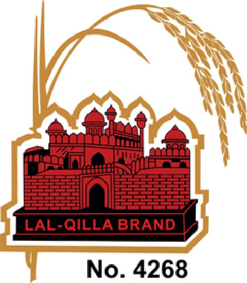 LAL-QILLA BRAND No. 4268 Logo (DPMA, 17.12.2019)