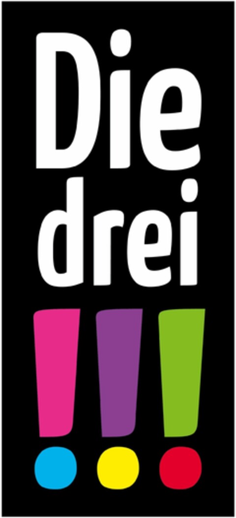Die drei !!! Logo (DPMA, 29.05.2020)
