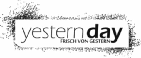 yesternday FRISCH VON GESTERN Logo (DPMA, 08.07.2021)