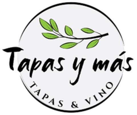 Tapas y más TAPAS & VINO Logo (DPMA, 07/16/2023)