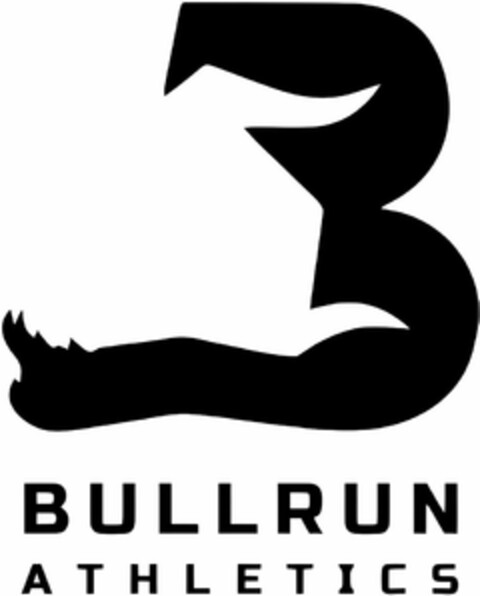 BULLRUN ATHLETICS Logo (DPMA, 18.07.2024)