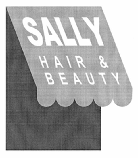 SALLY HAIR & BEAUTY Logo (DPMA, 23.10.2003)